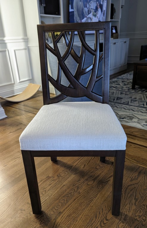 Finished Dining Chair Designed by Eurocraft