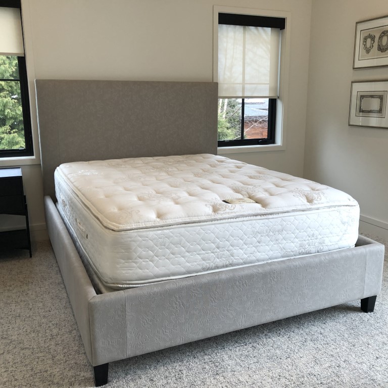 Custom Upholstered Bed by Lisa Goss Interiors
