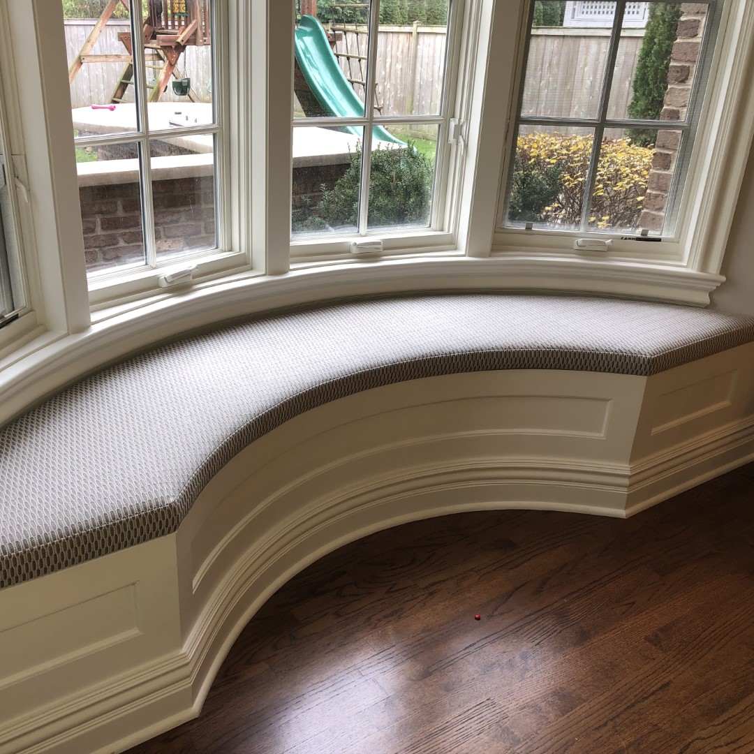 Custom Window Seat Designed by Luxe Nest