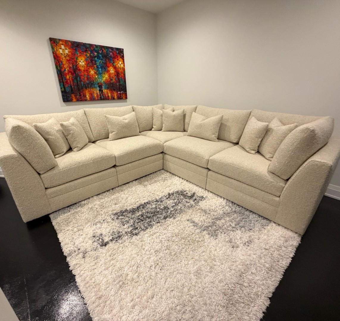 Custom Sectional Designed by Jenava Tait