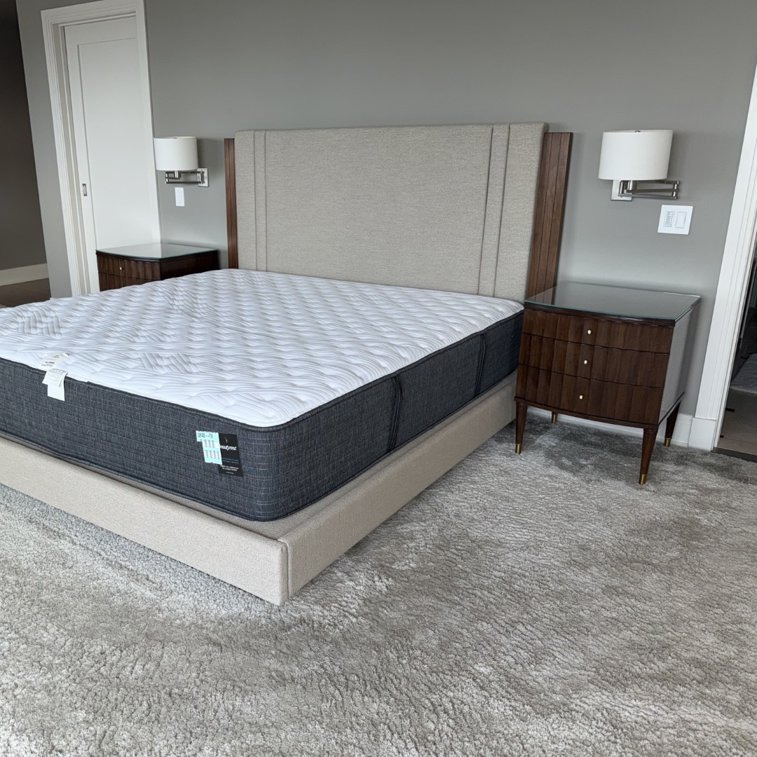 Custom Bed and Nightstands designed by Studio CM