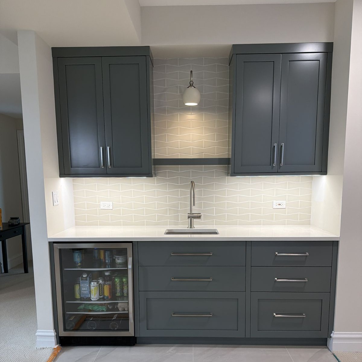 Custom Built-in Designed by Christy Foran 